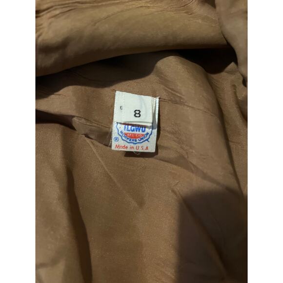 Gloria Sachs NY Vintage 100% Linen Blazer Peplum Jacket Size 8 USA - Picture 6 of 8